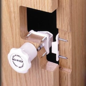 Magnetic Cabinet Locks (5 Locks, 2 Keys) | Invisible Baby Proofing Safety System for Kitchen Drawers