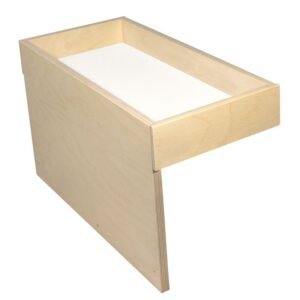 Caddy Shelf Under-Sink Add-On Tier for Pull-Out Shelves | 6" or 8" Wide