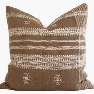 Indian Bhujodi Pillow Cover - Cognac
