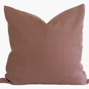 Linen Pillow Cover - Cognac