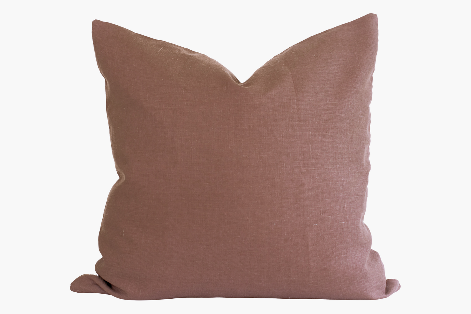 Linen Pillow Cover - Cognac