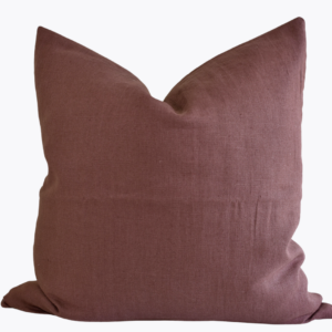 Linen Pillow Cover - Oxblood