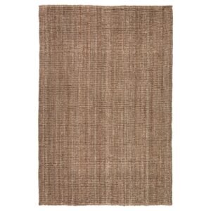 LOHALS Rug, flatwoven - natural 133x195 cm (4 ' 4 "x6 ' 5 ")