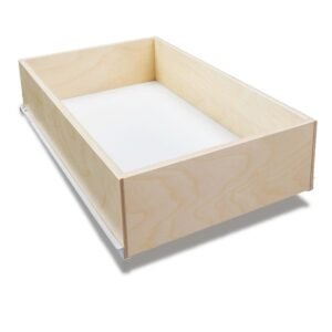 Custom 5" Medium Pull-Out Shelf | 100 lb. Capacity | 9-Ply Baltic Birch