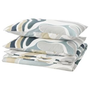 MYGGLASVINGE Duvet cover and 2 pillowcases - multicolour 240x220/50x80 cm (94x87/20x31 ")