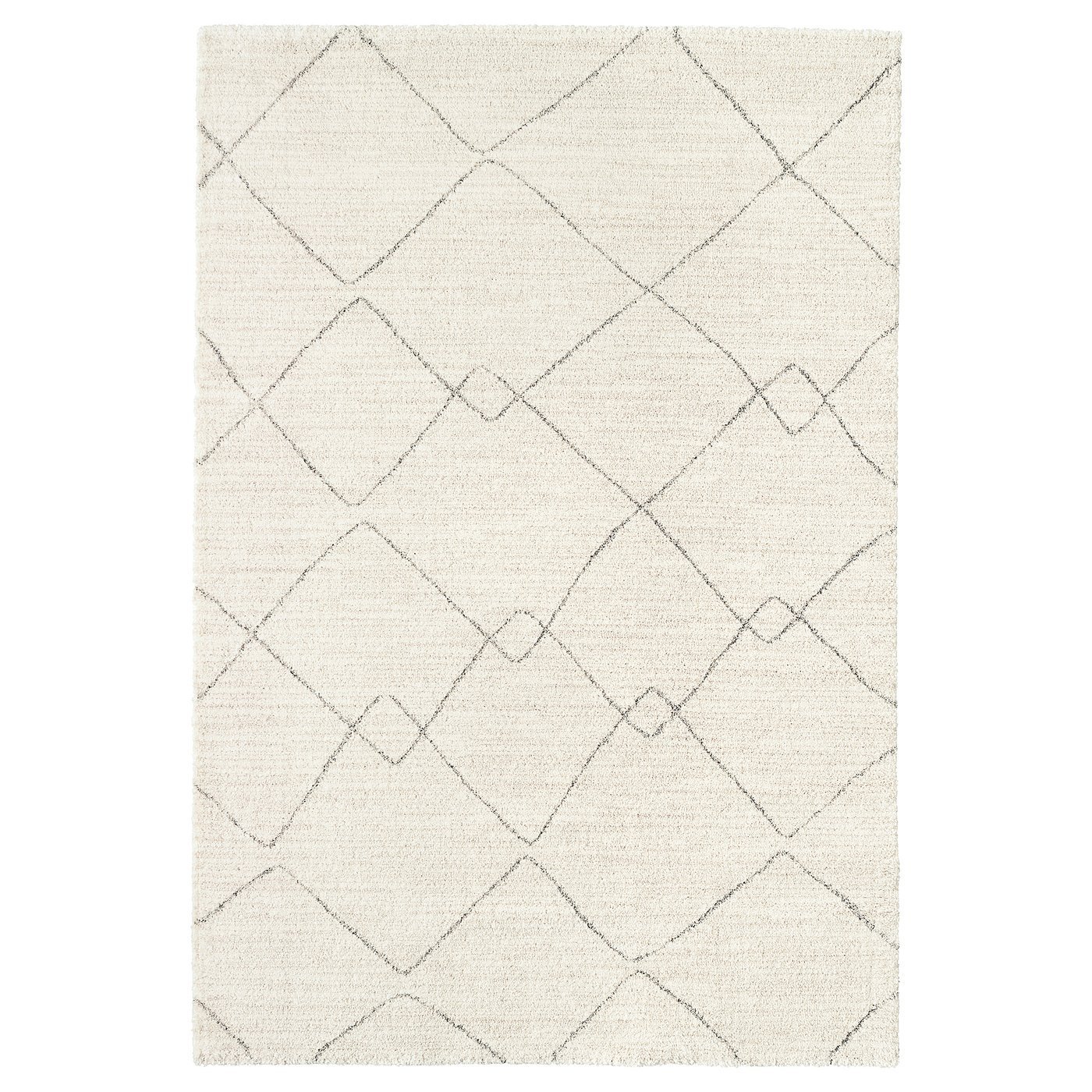 TVERSTED Rug, low pile - beige 170x240 cm (5 ' 7 "x7 ' 10 ")