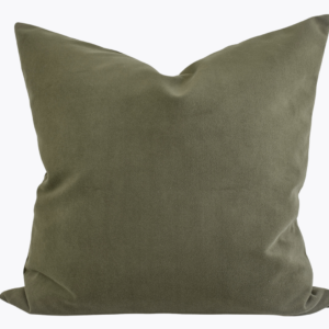 Velvet Pillow Cover - Khaki