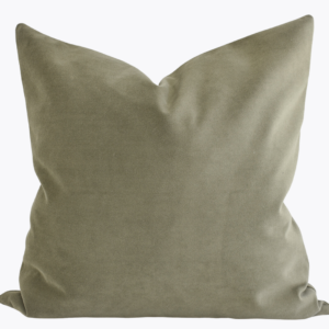 Velvet Pillow Cover - Taupe