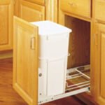 15-Inch Wide 35-Quart Sliding Trash Bin System
