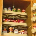 20-Inch D-Shaped Three-Tier Lazy Susan with Polymer Trays - 3 Trays Included