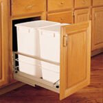 70 Quart Premium Quality 22” Aluminum Full Extension Slides - 15” Wide