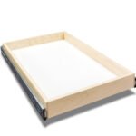 High-Quality Shelves with Smooth-Glide Ball Bearing Soft-Close Mechanism