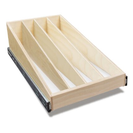 Pull-Out Baking Tray Organizer with Dividers