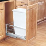 Single 50 Quart Pull-Out Unit, 22 7/8" Height x 11 3/8" Width
