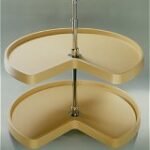 Textured Kidney-Shaped Lazy Susan