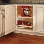 Wooden Half Moon Lazy Susan