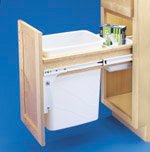 Wooden Single 35 Quart - 12 Inches Wide